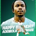 Super Eagles Celebrates Ademola Lookman On His 28th Birthday