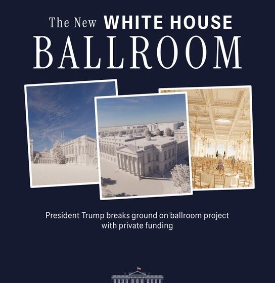 Demolition Starts On White House East Wing, As President Trump Breaks Ground On The New, $250M Privately Funded Ballroom