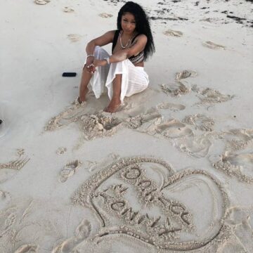 Trinidadian Rapper And Singer Nicki Minaj Celebrates 5th Wedding Anniversary To Husband Kenneth Petty.  