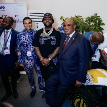 WhatsApp Image 2025-10-22 at 12.18.12_204436ab Nigerian Musician And Stakeholder Davido, Celebrates New Milestone As Spiro Raises $100million To Expand Electric Motorcycles In Africa