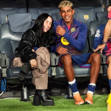 Sport story: UEFA Champions League Posts Barcelona Winger Lamine Yamal, And Her His Argentina Singer Girlfriend, Nicki Nicole
