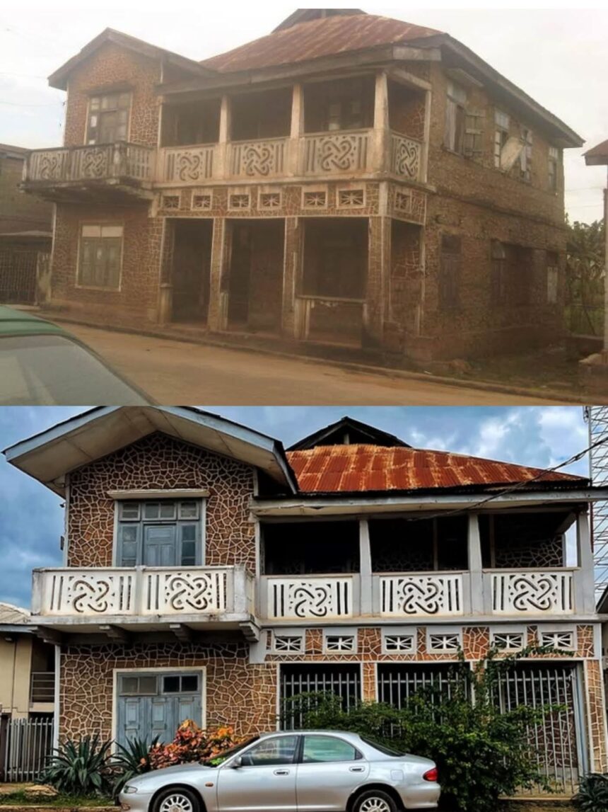 Fela Anikulapo-Kuti lived in this house from 1938 until 1958 before moving to the UK. The house is the ancestral home of the Ransome-Kuti family in Abeokuta, Ogun State, Nigeria.