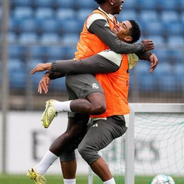 Sport Story: Real Madrid Forward Player Vini Jr. And Midfielder Jude Bellingham.