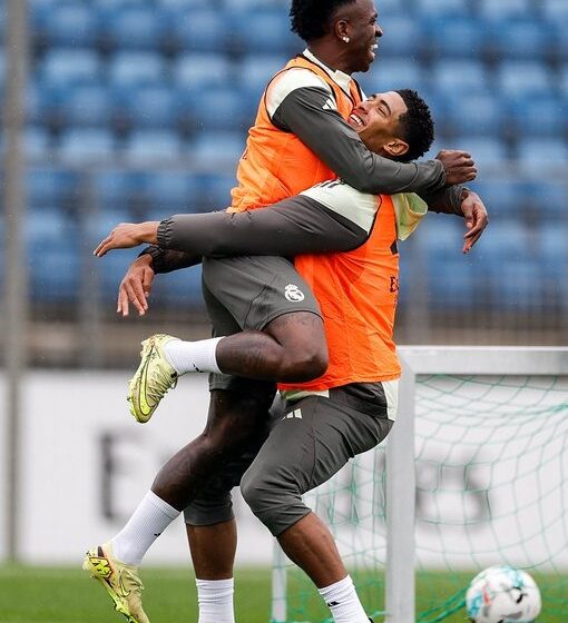 Sport Story: Real Madrid Forward Player Vini Jr. And Midfielder Jude Bellingham.