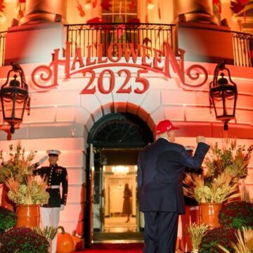 President Trump And First Lady Participate In Halloween, Trick Or Treat?