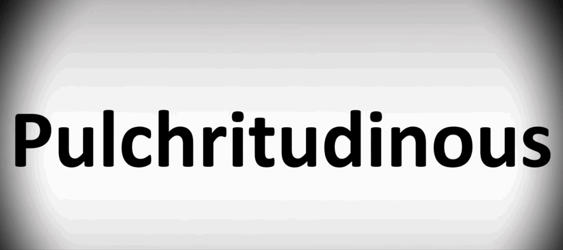 image Word For The Day: PULCHRITUDINOUS