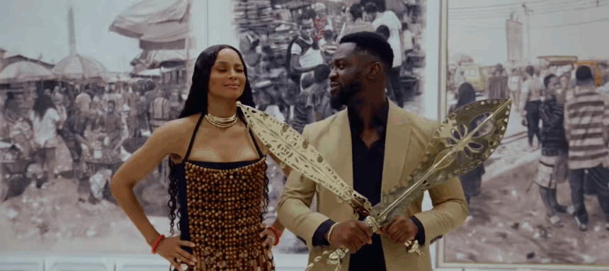 American Singer Ciara Princess Wilson At The Nike Centre For Art And Culture Lagos Nigeria, To Celebrate Tourism, Art, And Culture, Describes Visit As “Homecoming” 