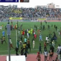 Nigerian Professional Football Club Kano Pillars’ Fans, Attack Players Of Shooting Stars Of Ibadan In Their Team’s Changing Room Following The NPFL Match That Ended 1–1 In Kano