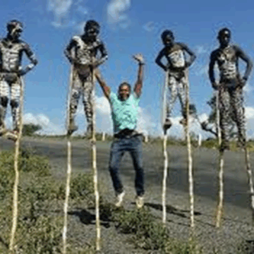 The Stilts Walking Tribe – Banna Tribe