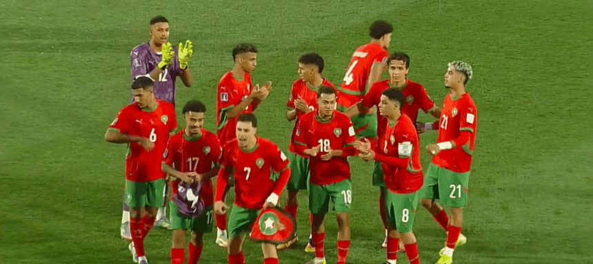 image Highlight Of The 2-0 Match Between Morocco And Argentina