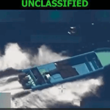 U.S Department Of War Conducts A Lethal Kinetic Strike On A Vessel Being Operated By A Designated Terrorist Organization In The Eastern Pacific.