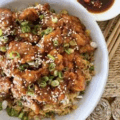 Honey Sesame Chicken & Egg Fried Rice Worth Trying Out