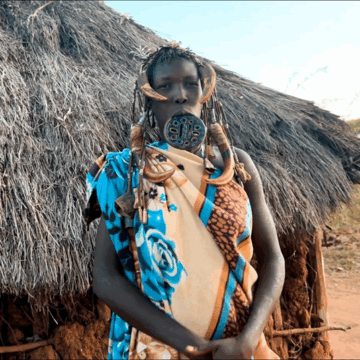 The Mursi Women Who Wear Strength On Their Lips