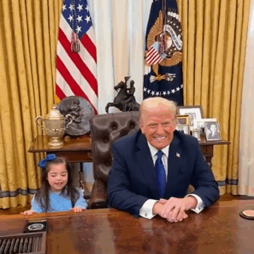 Pro-Life Secretary Of Transportation Sean Duffy’s Baby With Down Syndrome, Valentina, Visits Trump In The Oval Office.