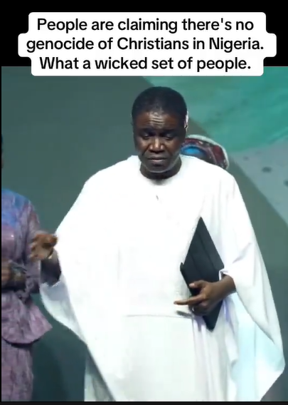 image Nigerian Pastor Breaks Silence, Accuses Government And Leaders Of Denying A Genocide Against Christians In Northern States