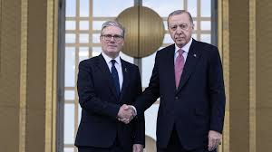 image British PM Starmer Arrives In Turkey To Discuss Eurofighter Jet Deal