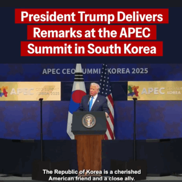 image Video: South Korea Award US President Trump With Highest Honor In Asia Tour Finale