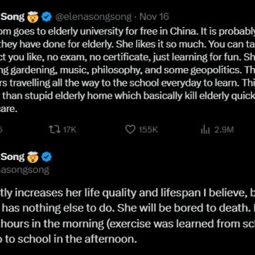 Screenshot (682) X User Gives Reason Why The Mom Is Still Very Agile In Old Age, Says Elderly Home Bores The Elderly To Deaths