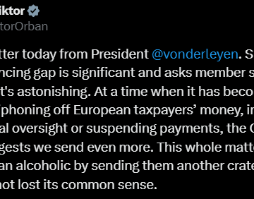 Hungarian Prime Minister Orbán Viktor Refers Describes Volodymyr Zelenskyy As ‘War Mafia’ After EU President Requested For Financing To Fund Ukraine’s War From Member States