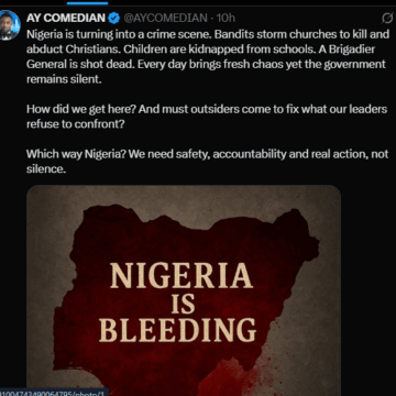 Insecurity On The Rise: Artists, Social Media Influencers, Content Creators, All Point Out The Ineptitude Of Nigerian Government As Terrorist Attack Christians Worshippers In Kwara State