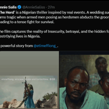 Netflix Newly Release Movie ‘The Herd’ suffer praises and conflictions Amid Terrorism And Insecurity Crisis In Nigeria