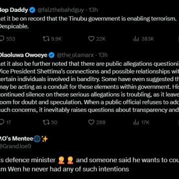 Nigerian Artist And Activist Throws Accusation At The President, Amid Insecurity And Terrorism Tension