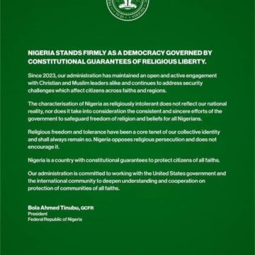 Chairman Of The Nigerian Diaspora Commission (NIDCOM), Abike Dabiri Urges Nigerians To Show United Front Against Trump Against Trump Interference