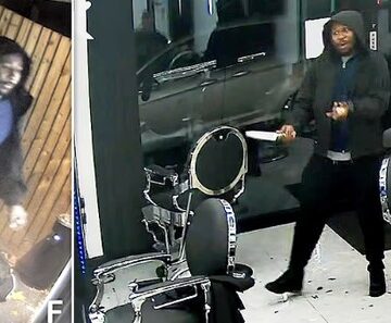 Video: Moment ‘Knifeman Who Hurt 11 People In Huntingdon Train Rampage Storms Into Peterborough Barber Shop After Stabbing 14-Year-Old Boy’