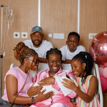 Photos: Nigerian Stand-Up Comedienne ‘Real Warri Pikin’ And Husband Welcomes New Born