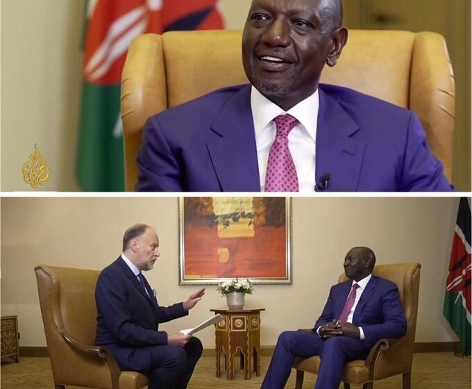 “It Is Not For Me To Judge”- President Ruto Refuses To Criticize Tanzania Compromised Election In An Al Jazeera Interview, Claims You Can Never Get 96% Of Votes In Kenya