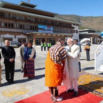 WhatsApp Image 2025-11-11 at 09.45.11_7d1eef19 Bhutan Prime Minister Tobgay Receives India Modi In A Warm Welcome, To Strengthen Tie Between Both Nations