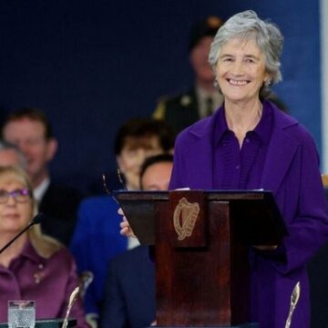 Ireland 10thPresident Catherine Connolly Vows To Foster Unity Across The Island During Inaugural Speech
