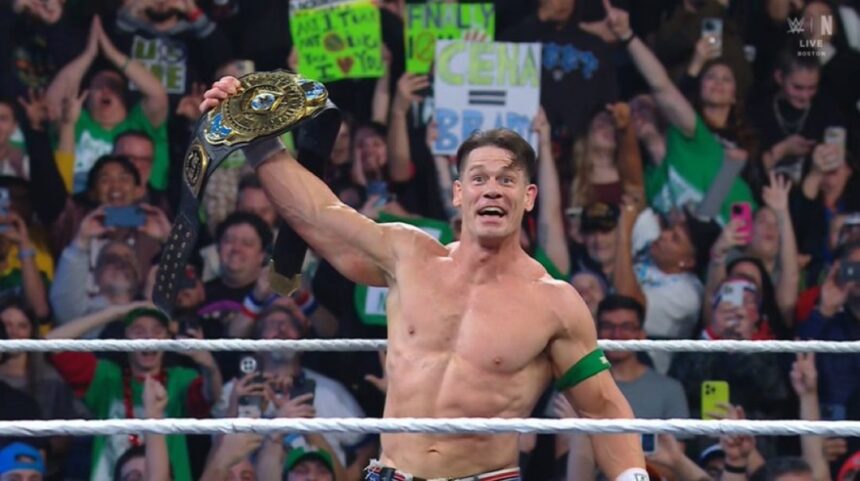 John Cena Defeats Dominik Mysterio For Intercontinental Title, Achieves Grand Slam Champion In Boston