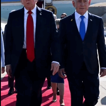 Israeli Prime Minister Netanyahu Congratulates U.S Trump On His First Anniversary As The President, For His Second Term Tenure