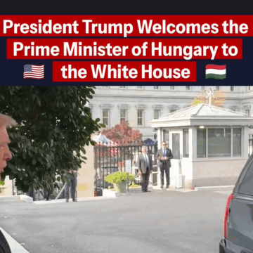 President Trump Welcomes Hungarian Prime Minister Viktor Orbán To The White House.