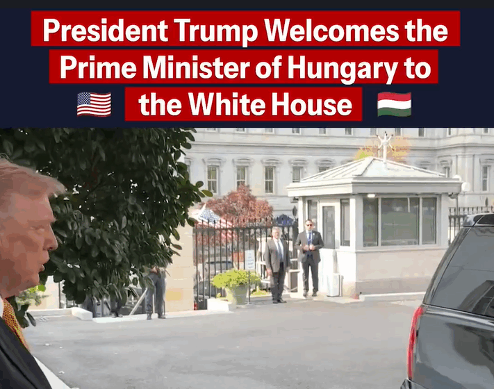 image President Trump Welcomes Hungarian Prime Minister Viktor Orbán To The White House.