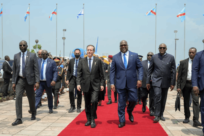 Photo News: From Zambia To Democratic Republic Of The Congo, Israeli President Isaac Herzog Continues State Visit In Africa