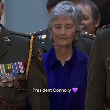 image At The Inauguration Of Ireland 1oth President-Elect, Catherine Connolly At Dublin Castle
