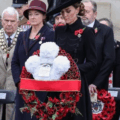 The Prince And Princess Of Wales Marks Armistice Day At The National Memorial