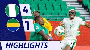image Nigeria’s Super Eagles Beat Gabon 4-1 To Advance In World Cup Playoff