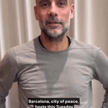 Pep Guardiola Is Calling On Fans To Show Up For Something Bigger Than Football.