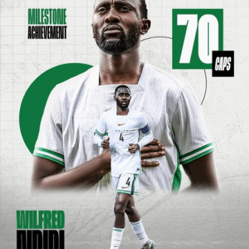 Wilfred Ndidi Reached 70 Caps For Nigeria In A Match Against Gabon, Capping It Off With An Assist And A Dominant Showing In Midfield.