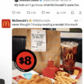 Between X User And McDonald