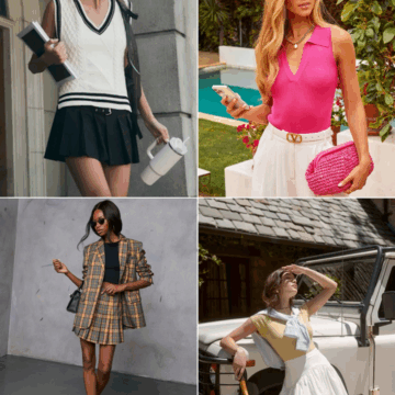 THE TIMELESS CHARM OF BLAZERS, PLEATS, AND POLISHED LOOKS