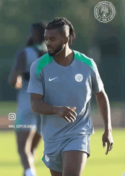 The Super Eagles Of Nigeria Training Ahead Of The Match Against Dr Congo
