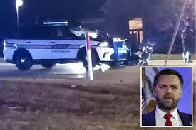 image Police Officer In Critical Condition After Crash While Supporting Vance’s Motorcade
