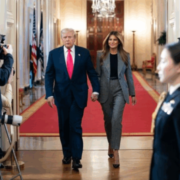 Photo News: The White House Describes President Trump And First Lady Melania As ‘America’s Power Couple.’
