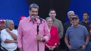 image Venezuelan President Maduro Sings Classic American Song “Imagine” At Rally To Protest Trump’s Military Closing In, Preaches ‘Peace’