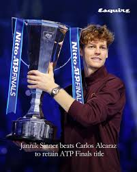 image Jannik Sinner Defends ATP Finals Title With Dominant Win Over Carlos Alcaraz