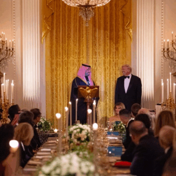 Photo News; Dinner At The White House In Honor Of Saudi Arabia’s Crown Prince, Hosted By U.S. President Trump And First Lady, To Celebrate Shared Vision Between Both Two Nations.